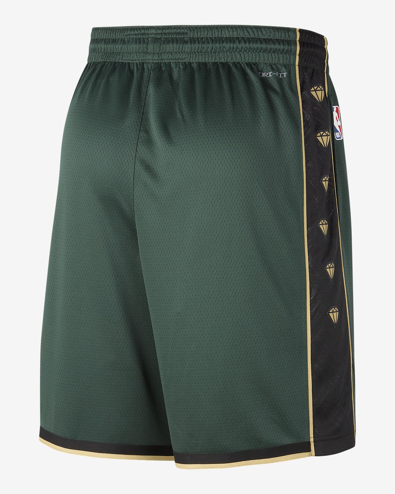 Boston Celtics Nike City Edition Swingman Shorts - Mens