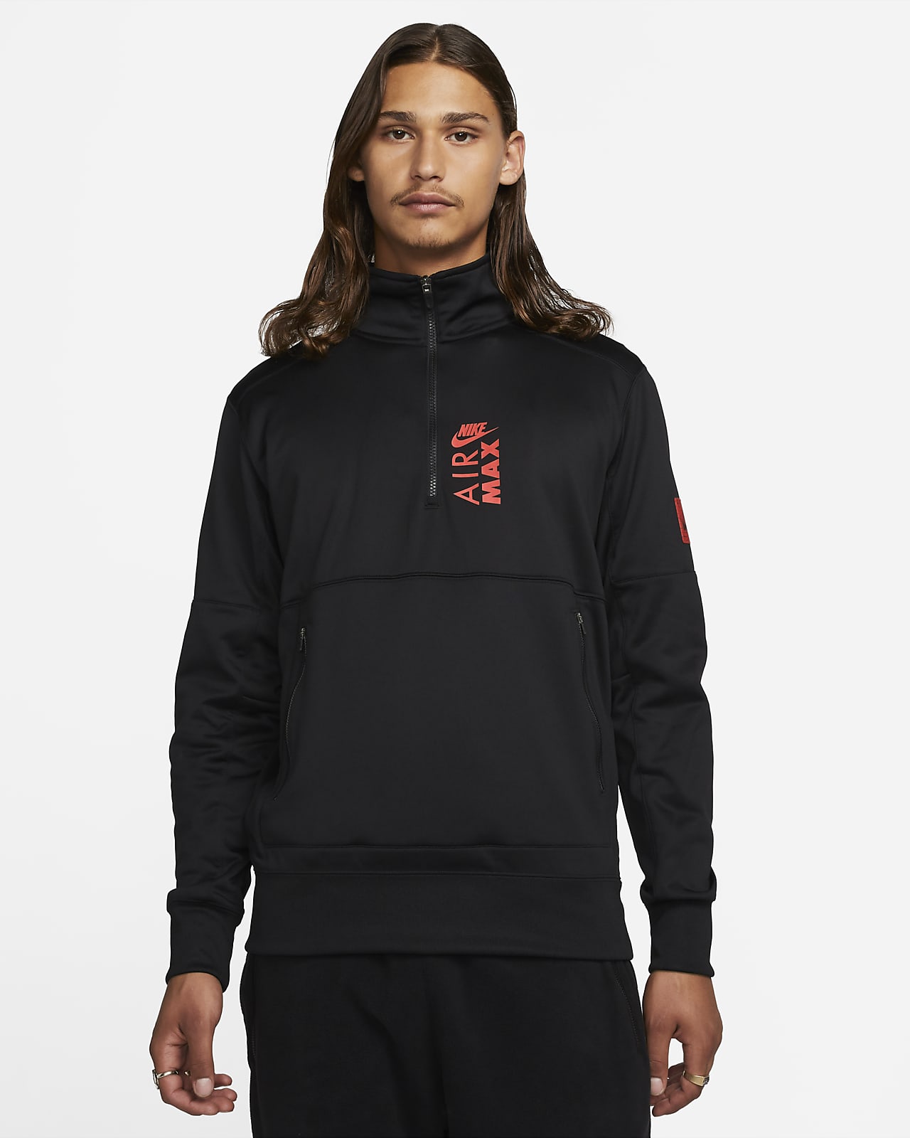 Depresión izquierda Sureste Nike Sportswear Air Max Men's 1/4-Zip Jacket. Nike LU
