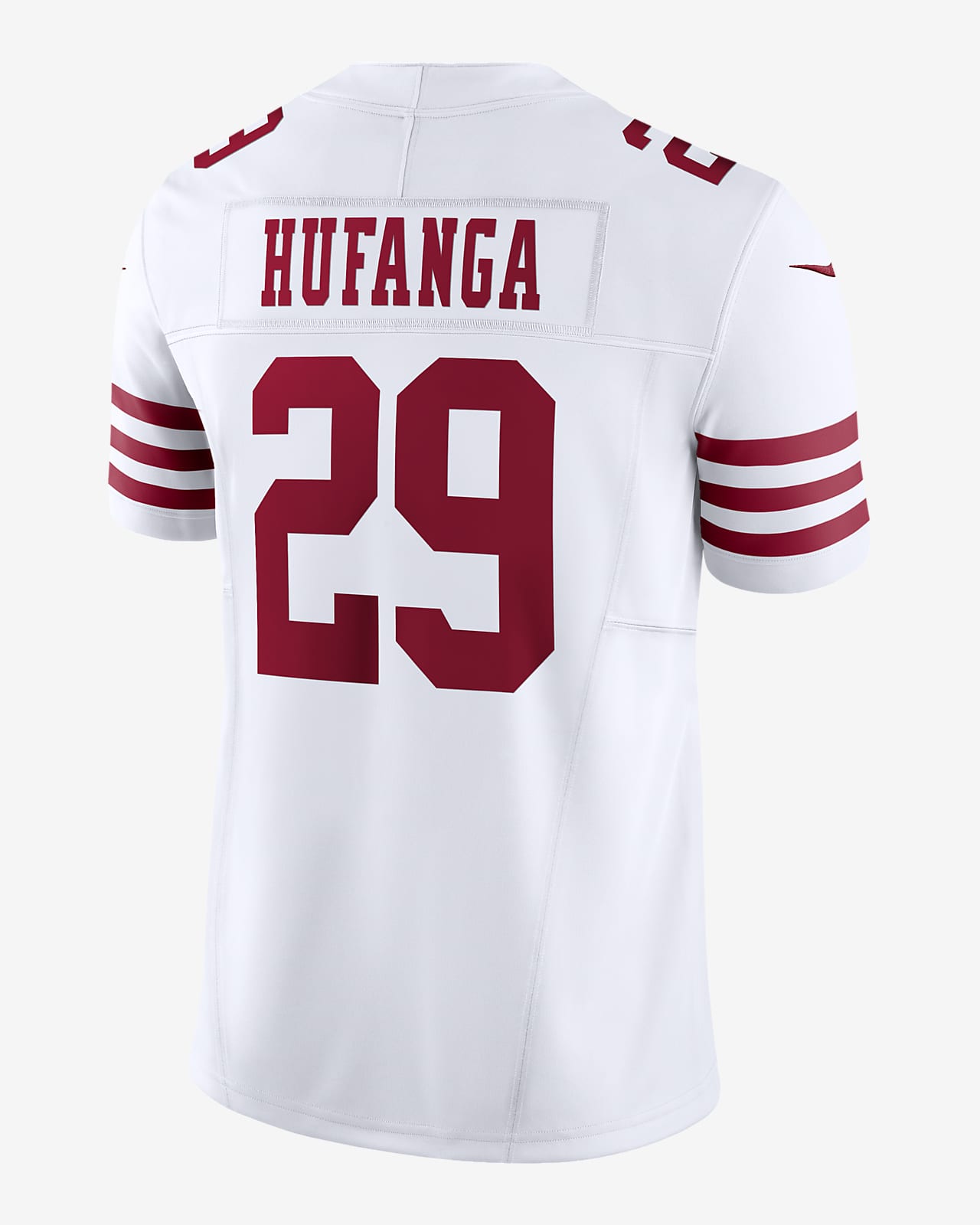 Talanoa Hufanga San Francisco 49ers Nike Men's Dri-Fit NFL Limited Football Jersey in White, Size: 2XL | 31NMSALR9BF-YZ2