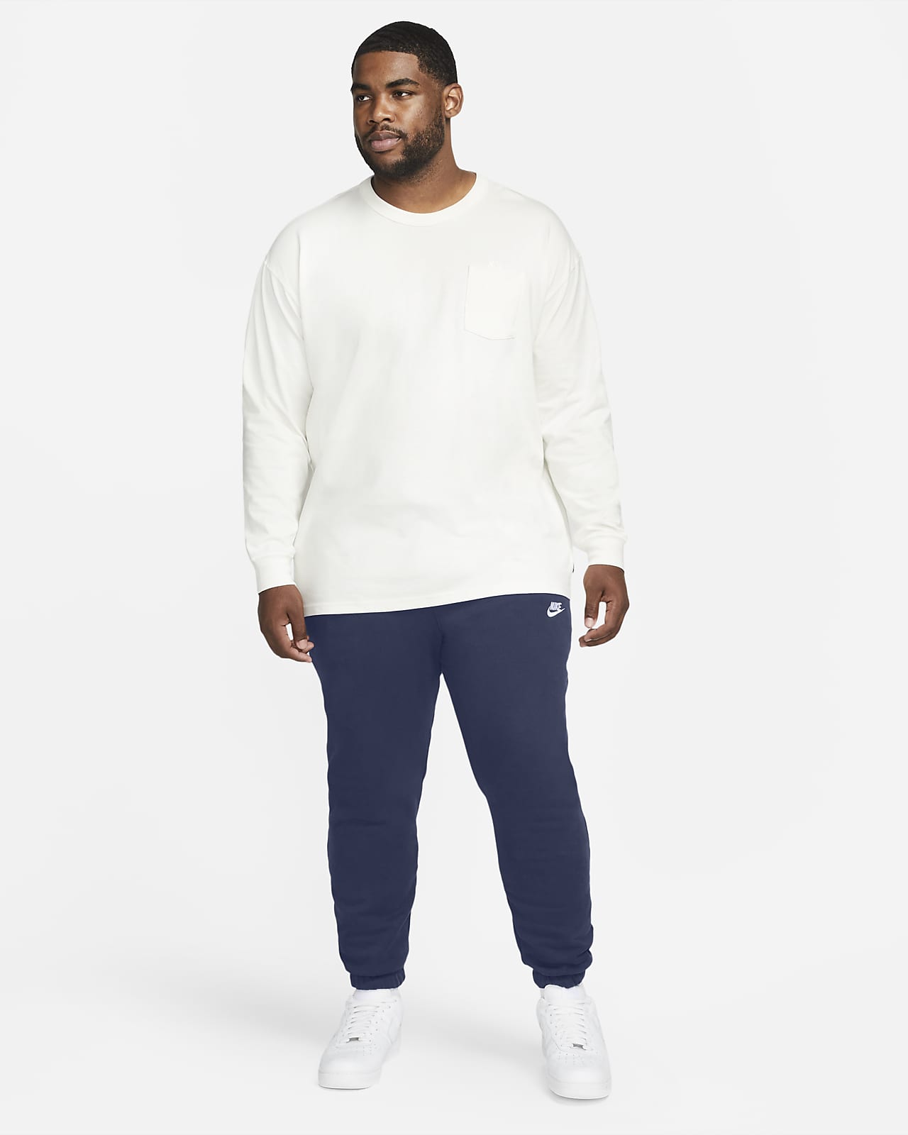 Oversized Joggers in Limestone in 2023  Custom knit, Long sleeve tops,  Brushed cotton