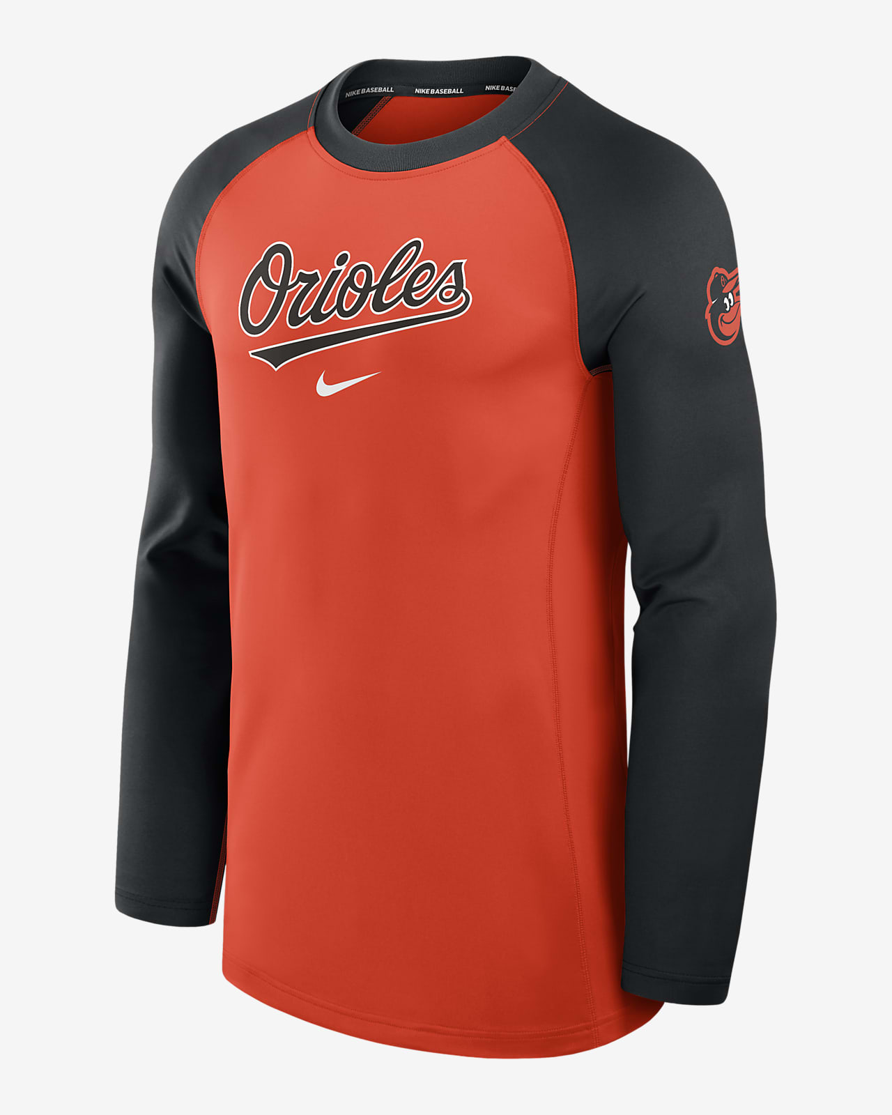 Baltimore Orioles Authentic Collection Game Time Men's Nike Dri-FIT MLB Long-Sleeve T-Shirt