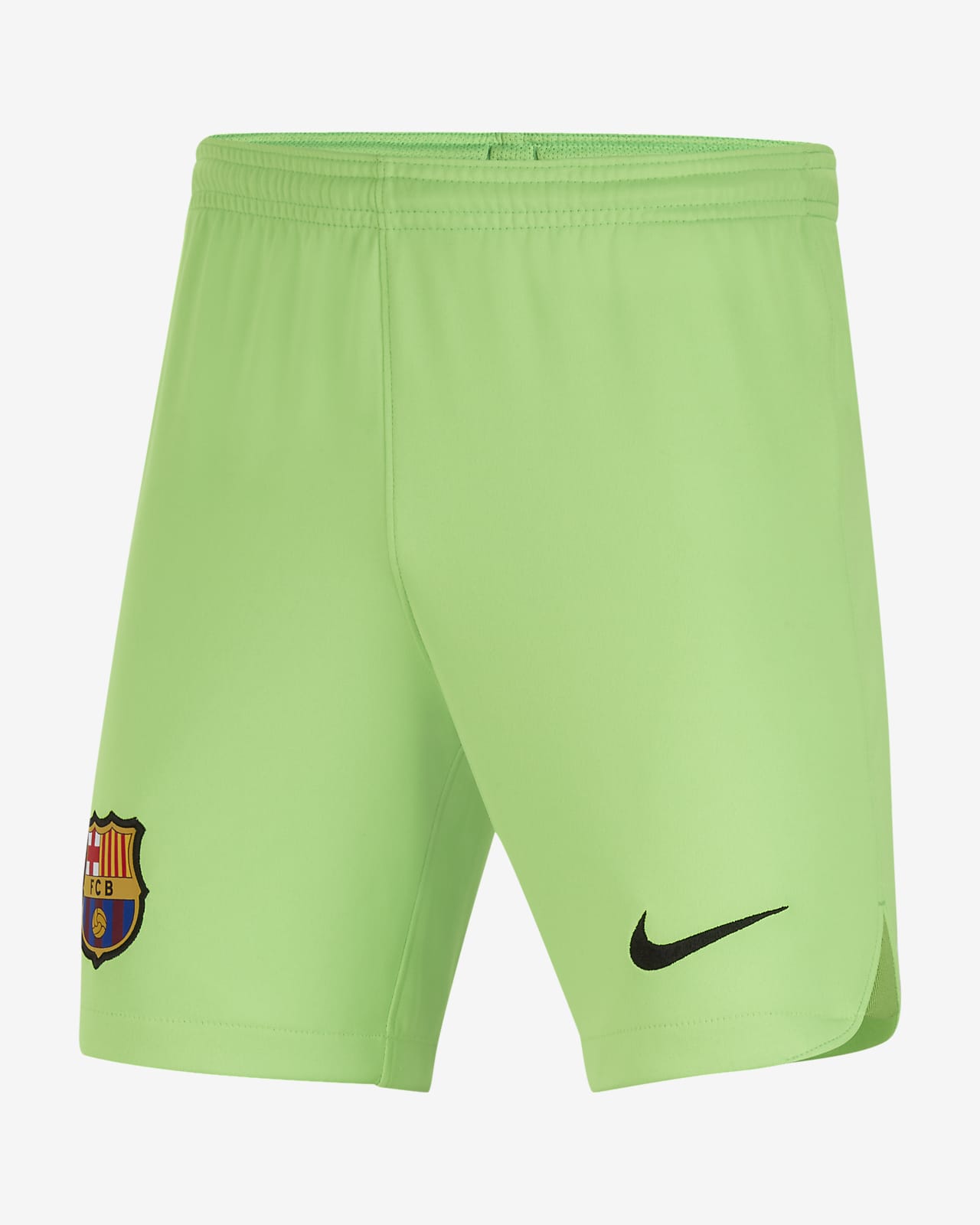 FC Barcelona 2022/23 Stadium Goalkeeper Nike Dri-FIT Fußball-Shorts für jüngere Kinder