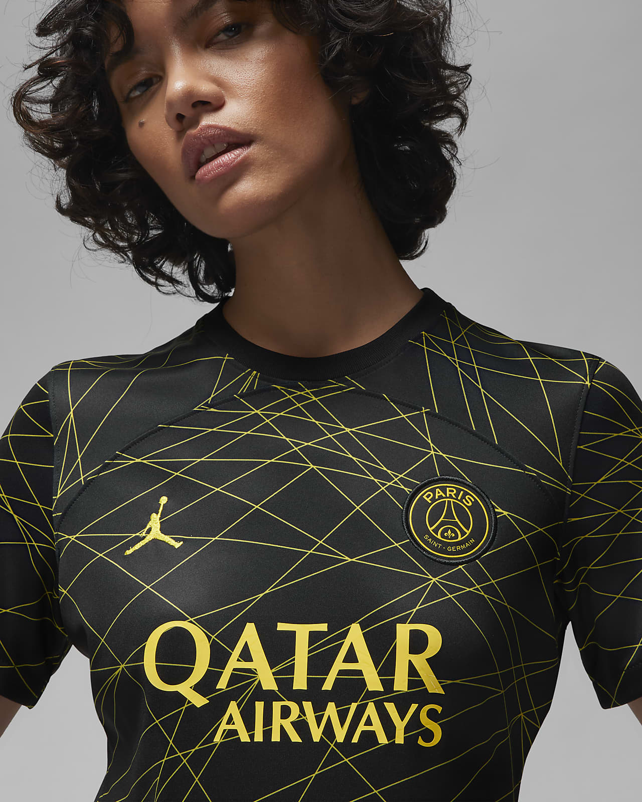 Paris Saint-Germain 2023/24 Stadium Fourth Women's Jordan Dri-FIT Shirt. Nike ID