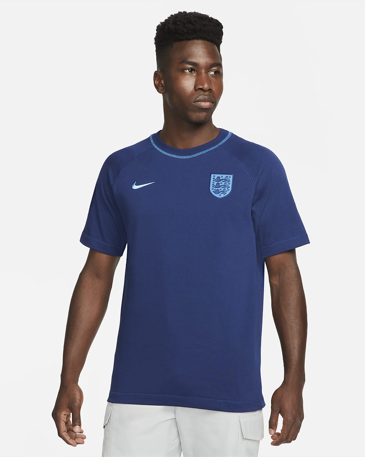 Delgado a menudo cápsula England Men's Nike Football Top. Nike GB
