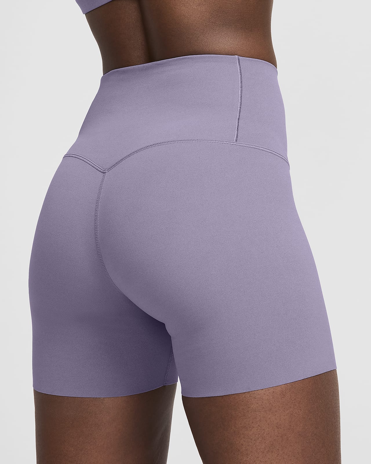 Nike Zenvy Women's Gentle-Support High-Waisted 5 Biker Shorts.