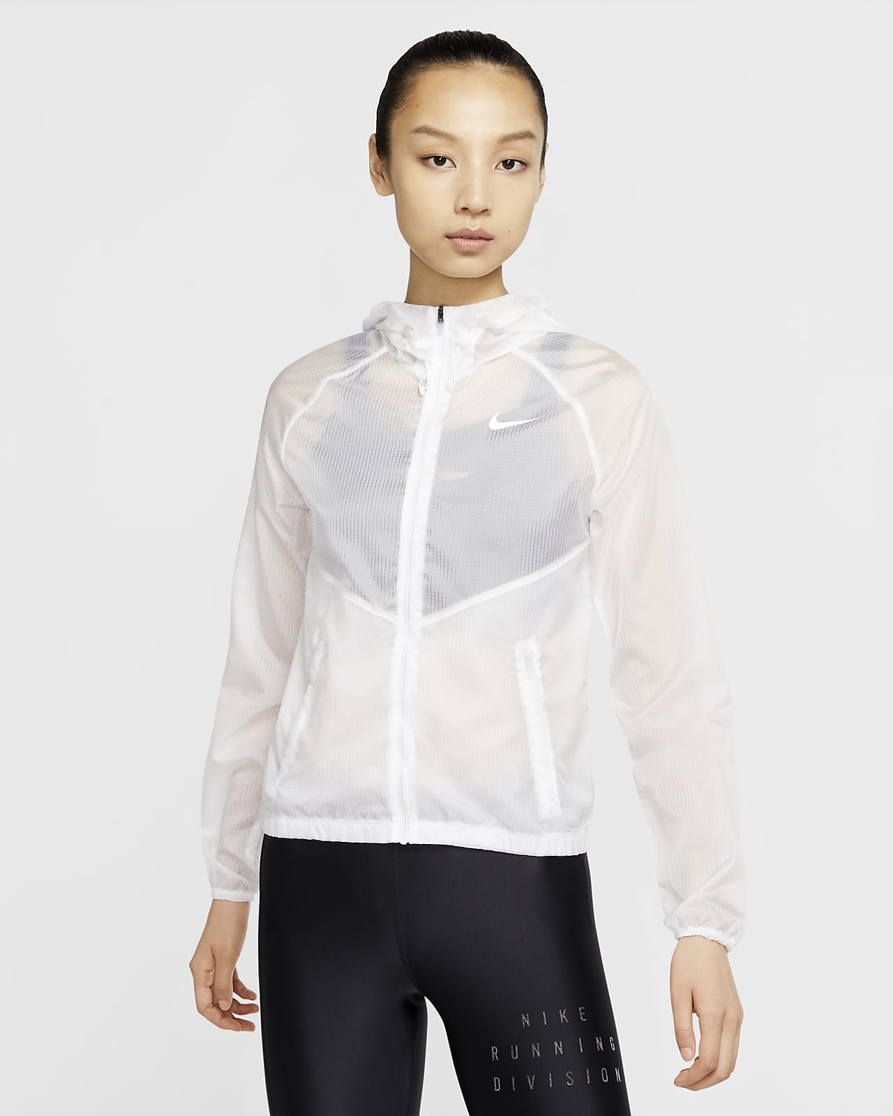 Nike Women's Full-Zip Hooded Running Jacket. Nike VN