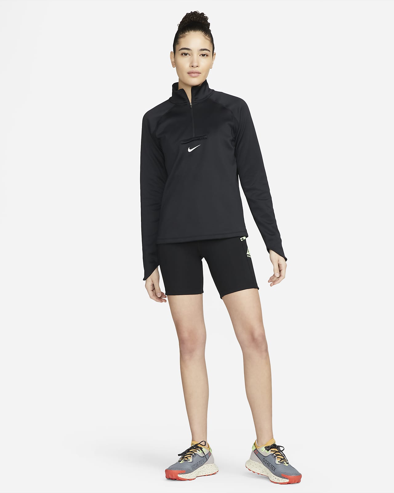 Nike Epic Luxe Women's Trail-Running Tight Shorts. Nike AE