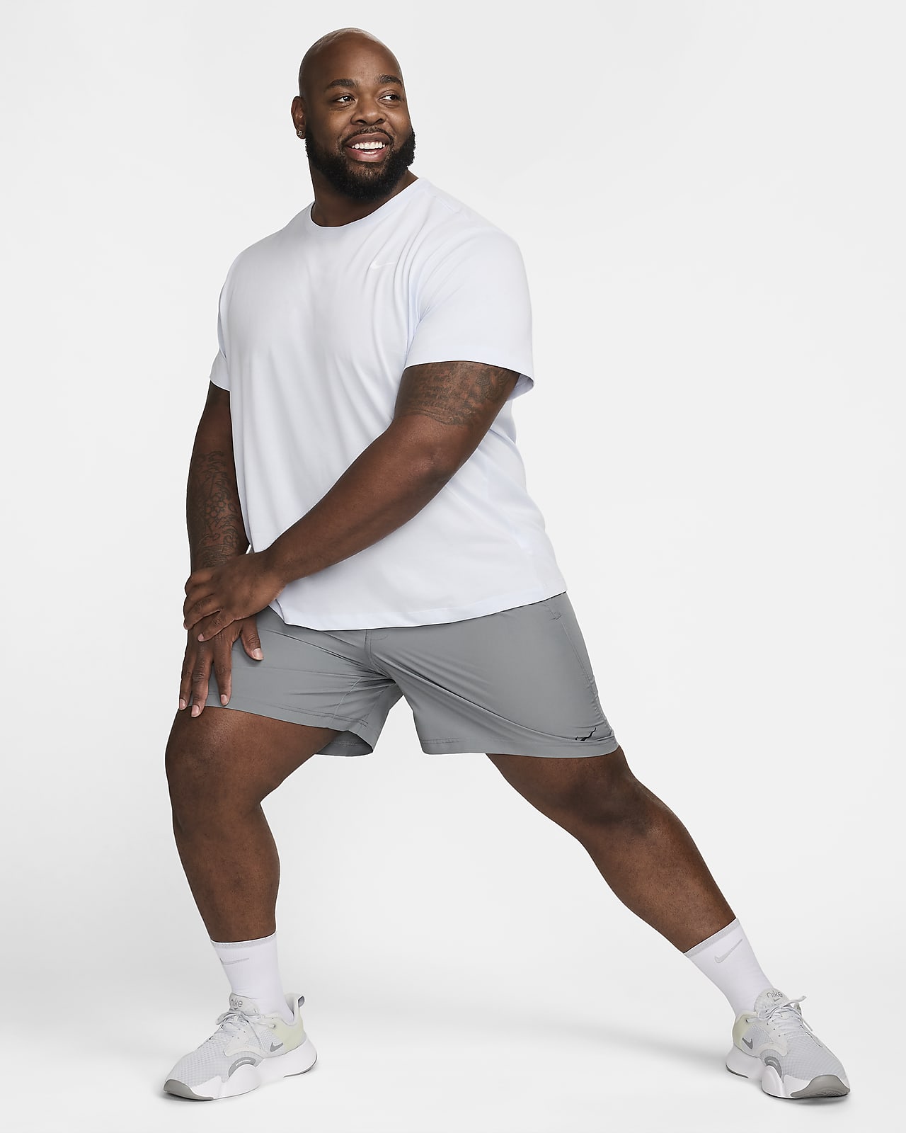 Nike Pro Training T-Shirt Dri-FIT Burnout - Black/Iron Grey