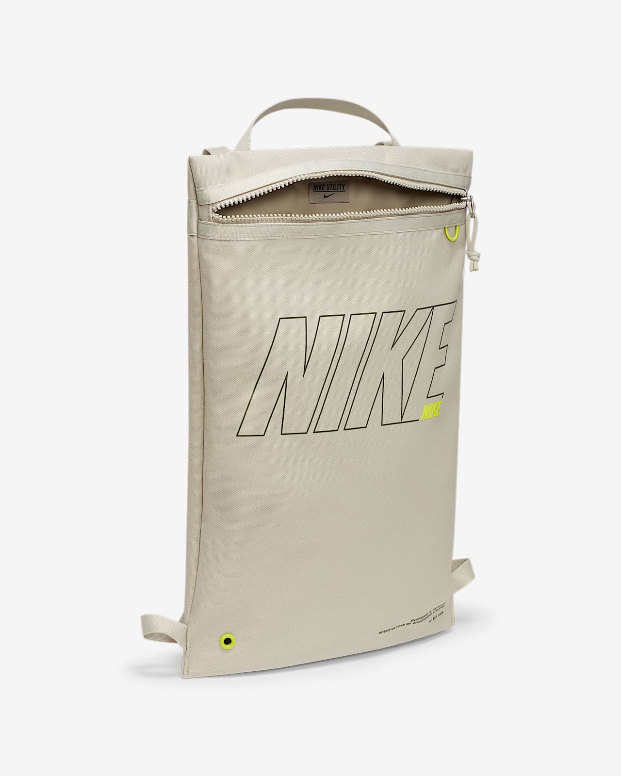 Sacca da training per la palestra con stampa Nike Utility (17 l). Nike IT