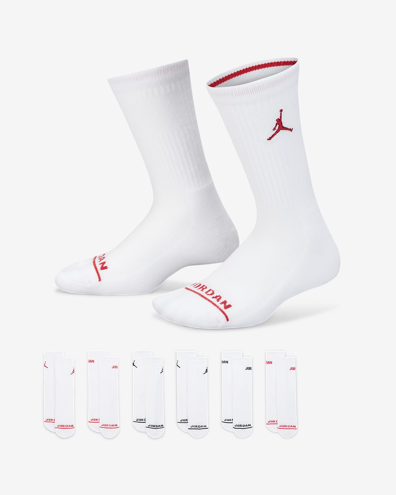 smog verdrievoudigen Auckland Jordan Crew sokken voor kleuters (6 paar). Nike BE
