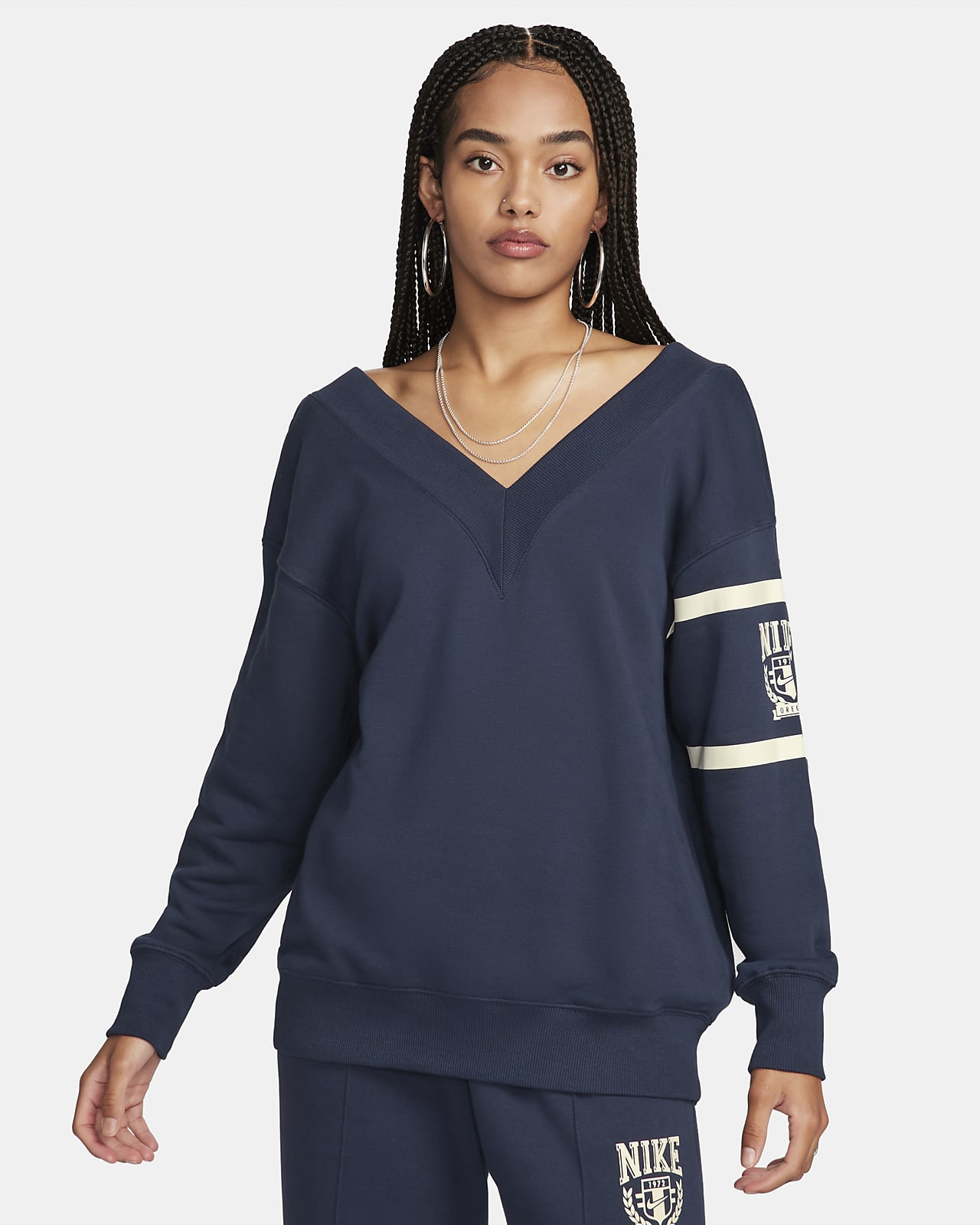 Nike Sportswear Phoenix Fleece Women's V-Neck Sweatshirt