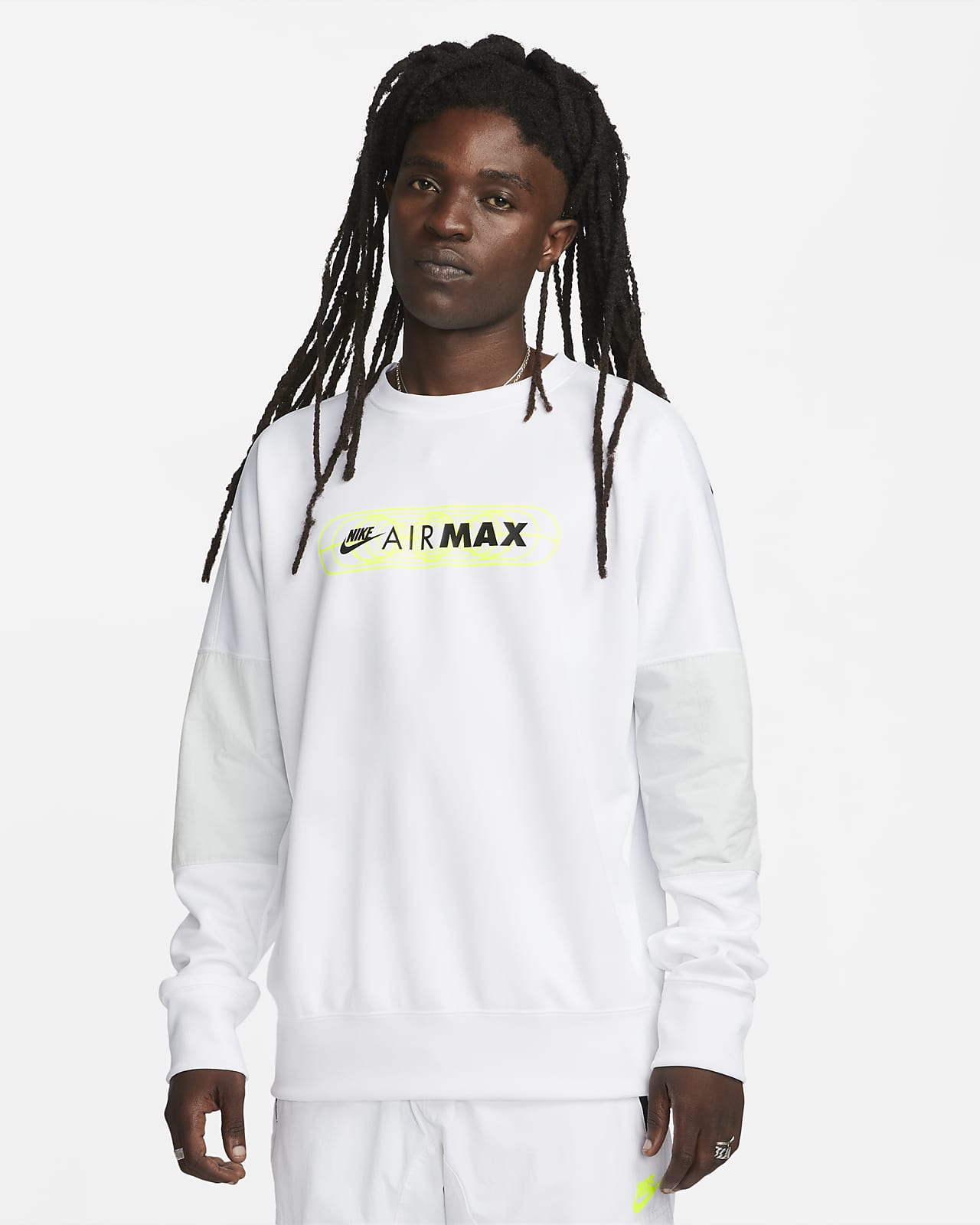 Nike Sportswear Max Men's Crew-Neck Sweatshirt. LU