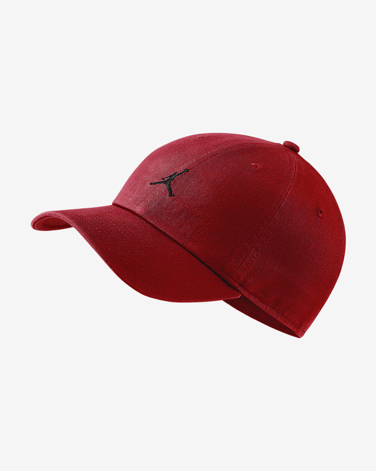 cappello jordan rosso e nero