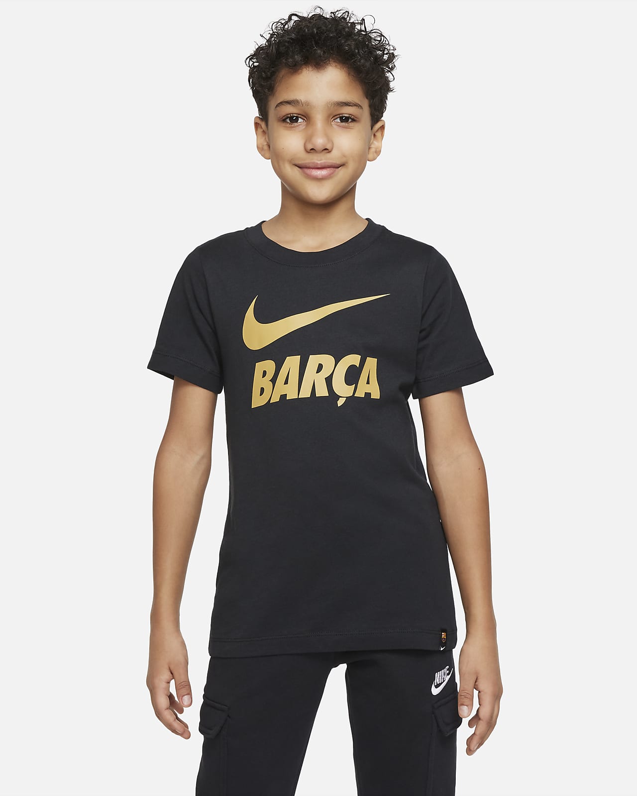 Commotie vijandigheid Radioactief FC Barcelona Big Kids' Soccer T-Shirt. Nike.com