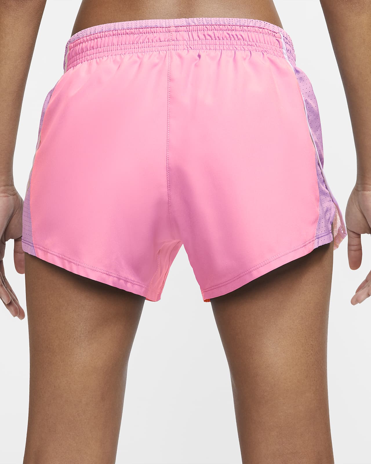 nike running 10k shorts pink