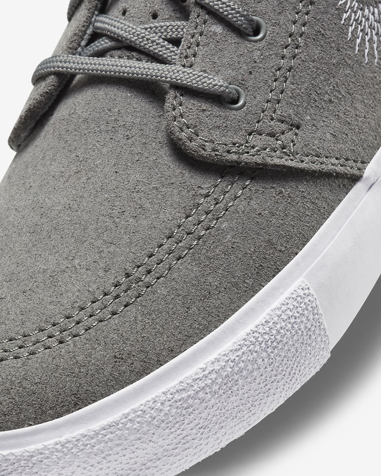 nike sb janoski canvas grey & white skate shoes