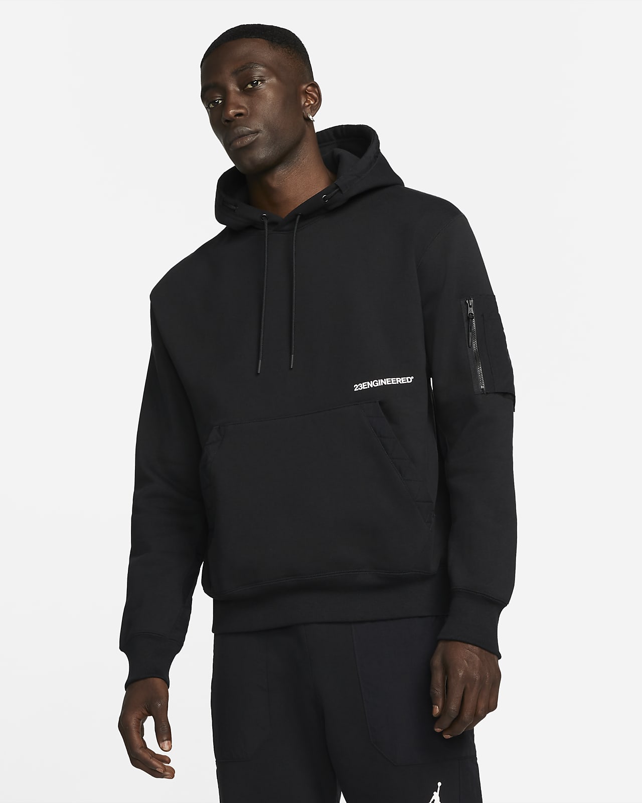 Sweat à capuche en tissu Fleece Jordan 23 Engineered pour Homme. Nike CA
