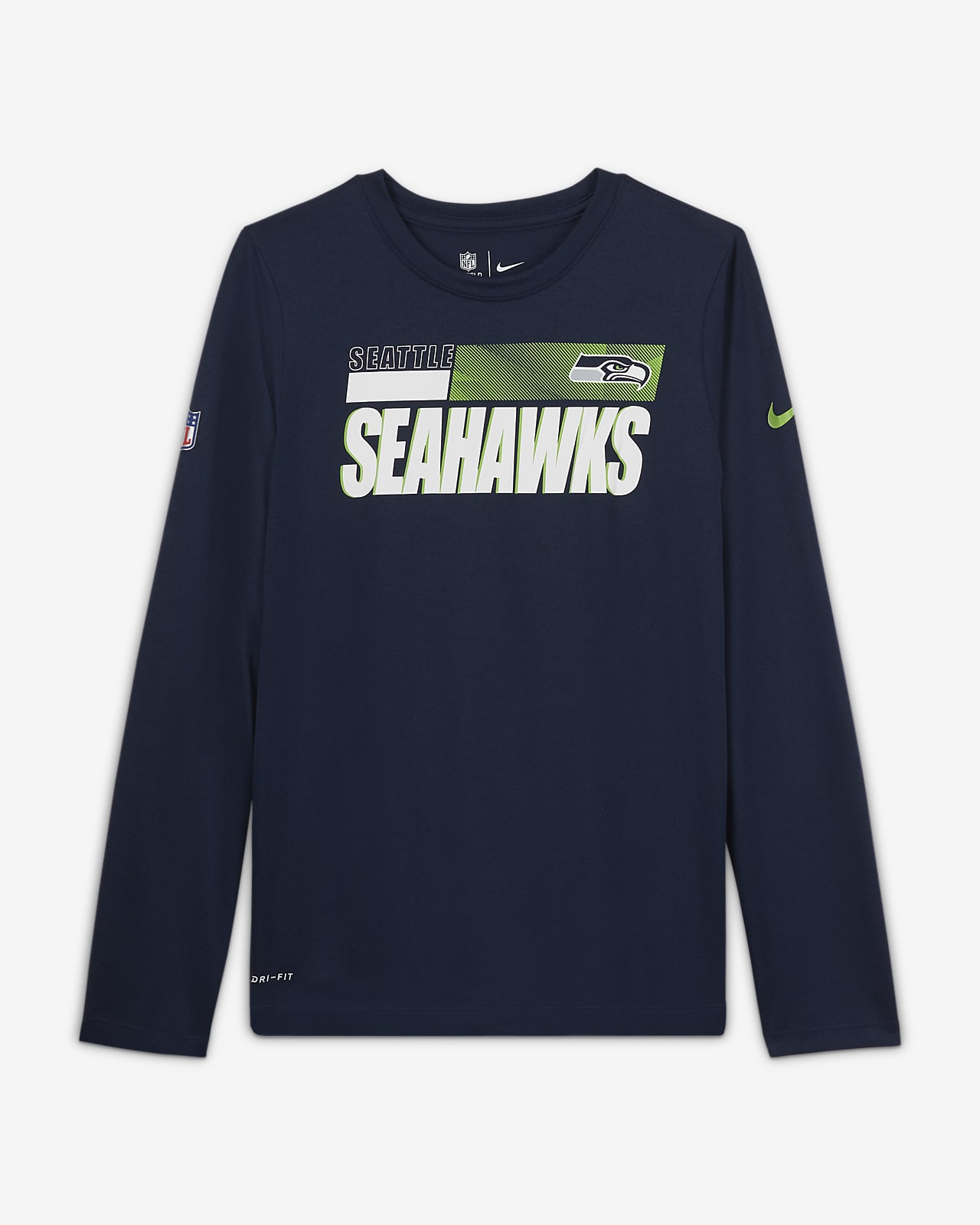 Tee-shirt Nike Legend Sideline (NFL Seattle Seahawks) pour Garçon plus âgé