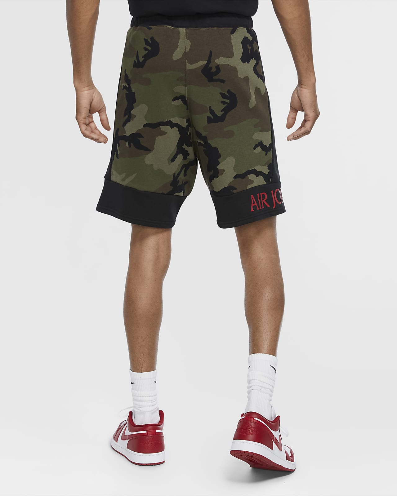men's camouflage basketball shorts
