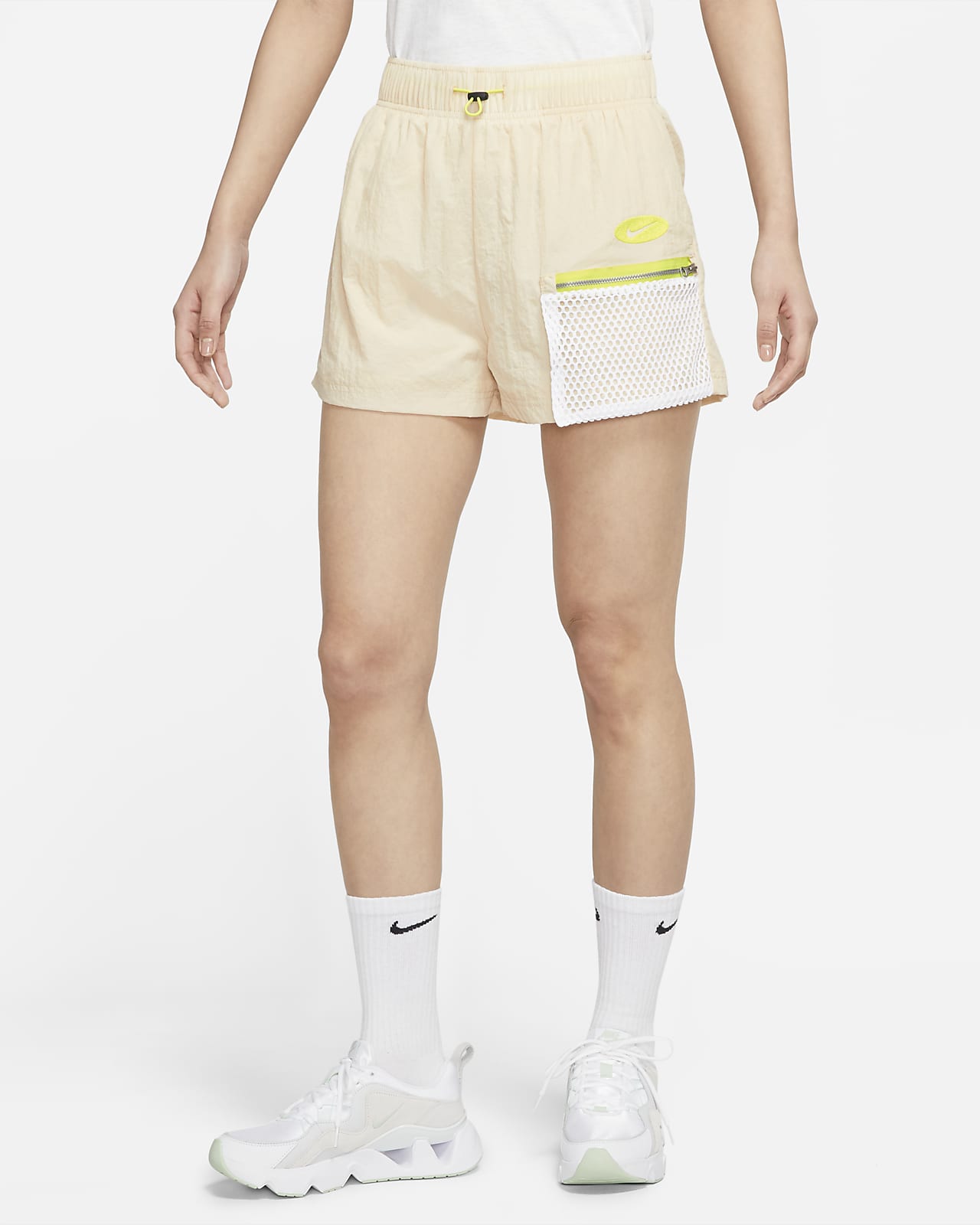 Nike Sportswear Icon Clash 女款高腰梭織短褲