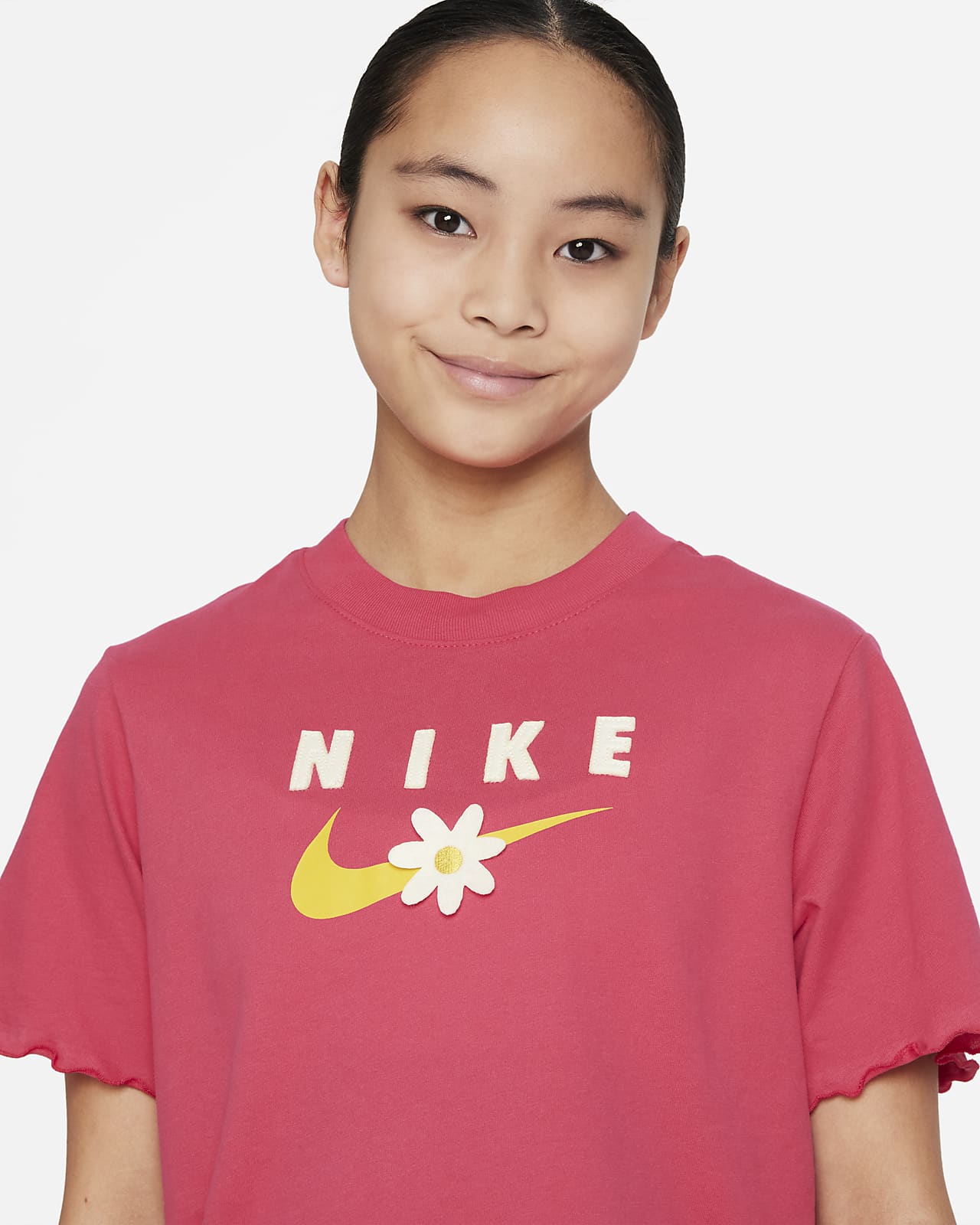 Nike Sportswear Older Kids' (Girls') T-Shirt. Nike ID