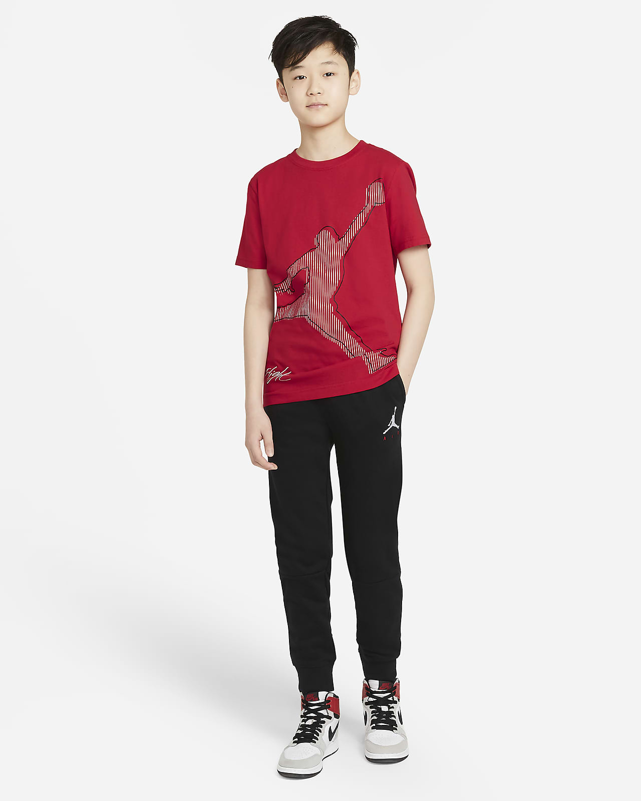 Playera para niño talla grande Jordan. Nike.com