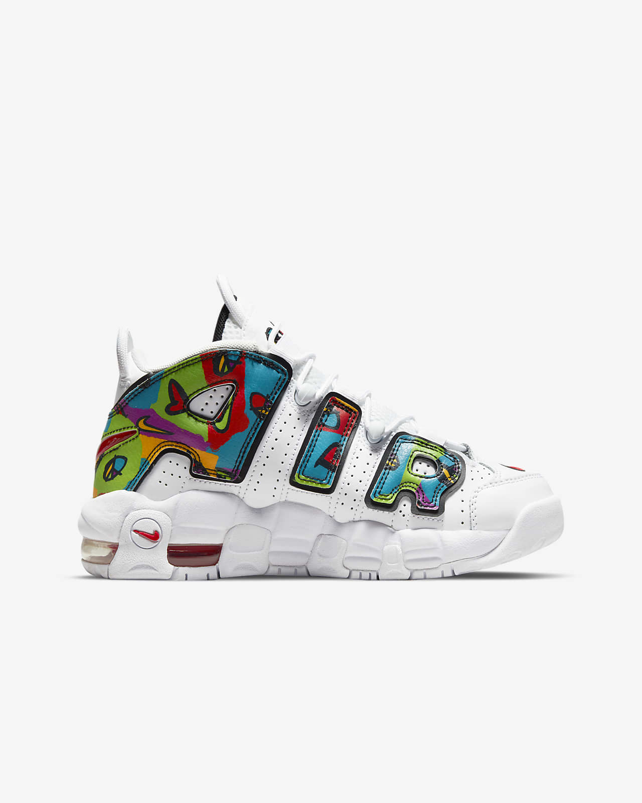 Nike Air More Uptempo Big Kids' Shoes