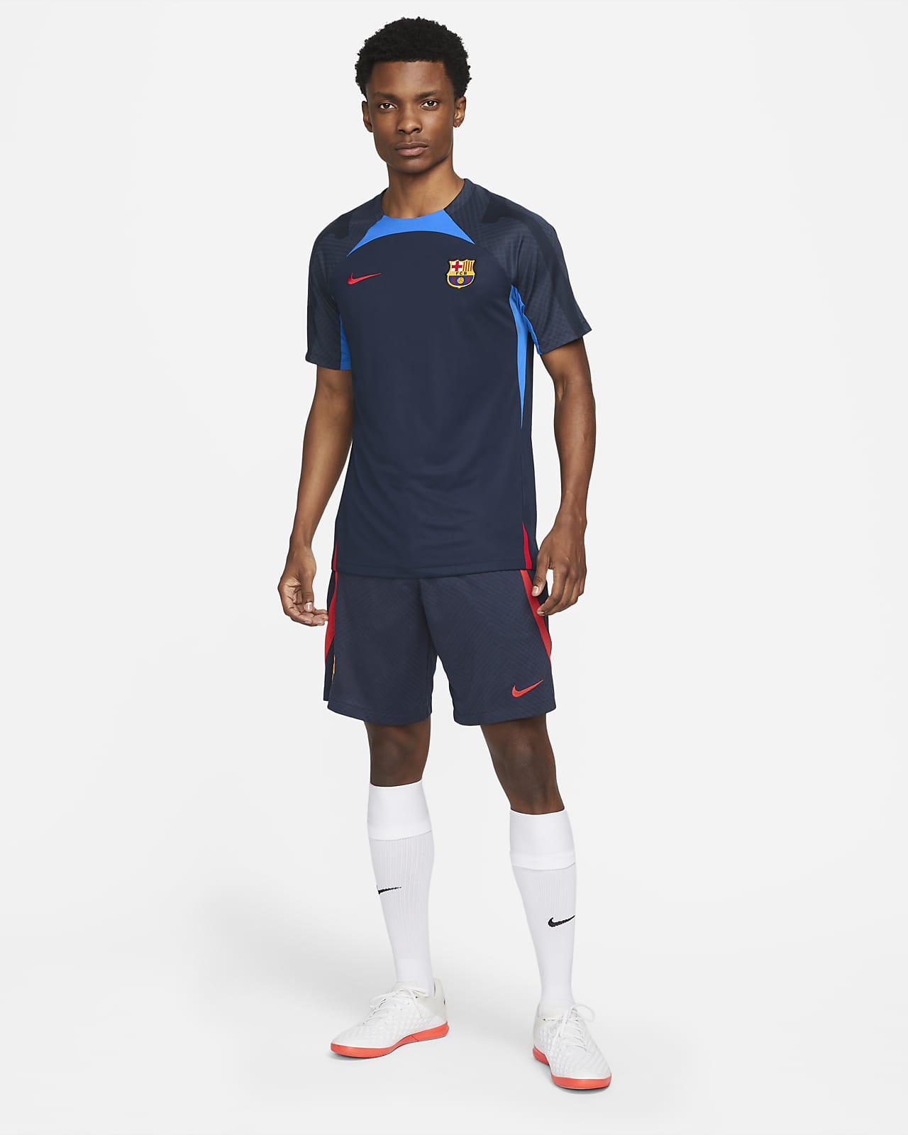 Recuerdo frutas Prescripción FC Barcelona Strike Camiseta de fútbol de manga corta Nike Dri-FIT -  Hombre. Nike ES