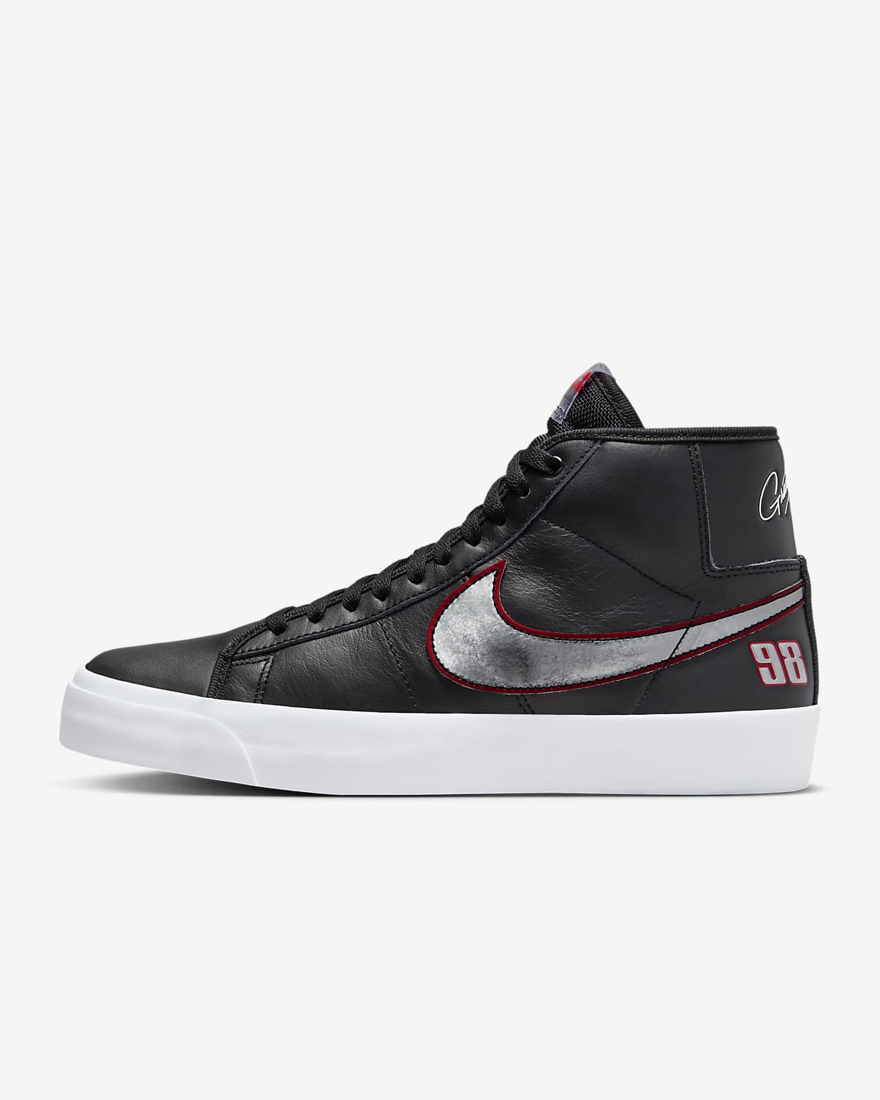 Nike sb mid hombre on sale plata