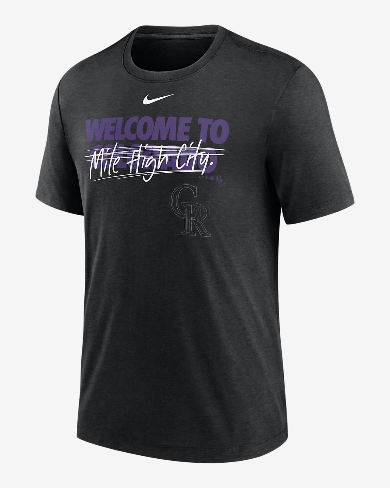 Nike Home Spin (MLB Colorado Rockies) Men's T-Shirt.