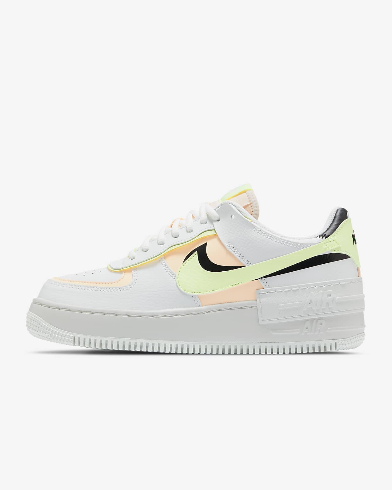 air force 1 shadow neon yellow