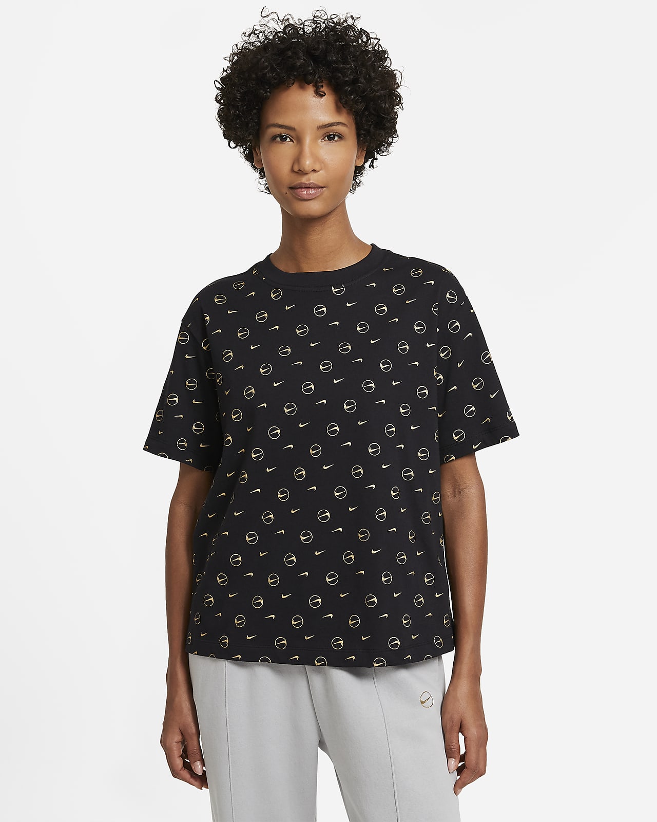 shirt met print dames