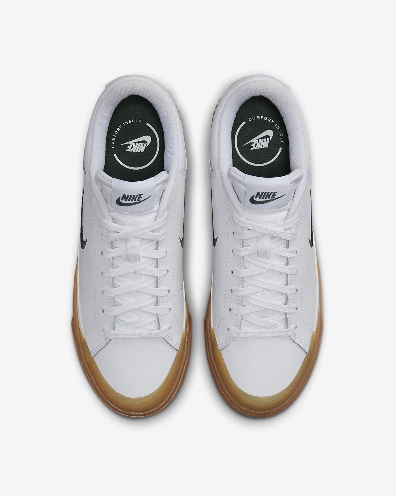 nike court gum sole