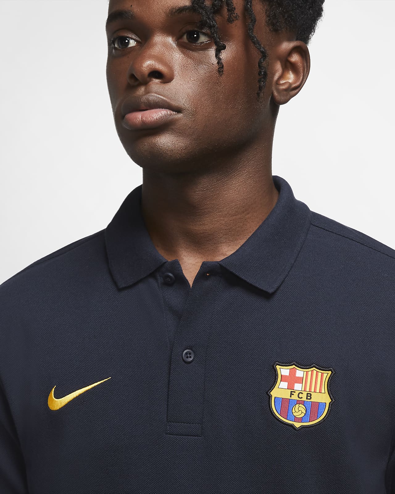 barcelona nike polo