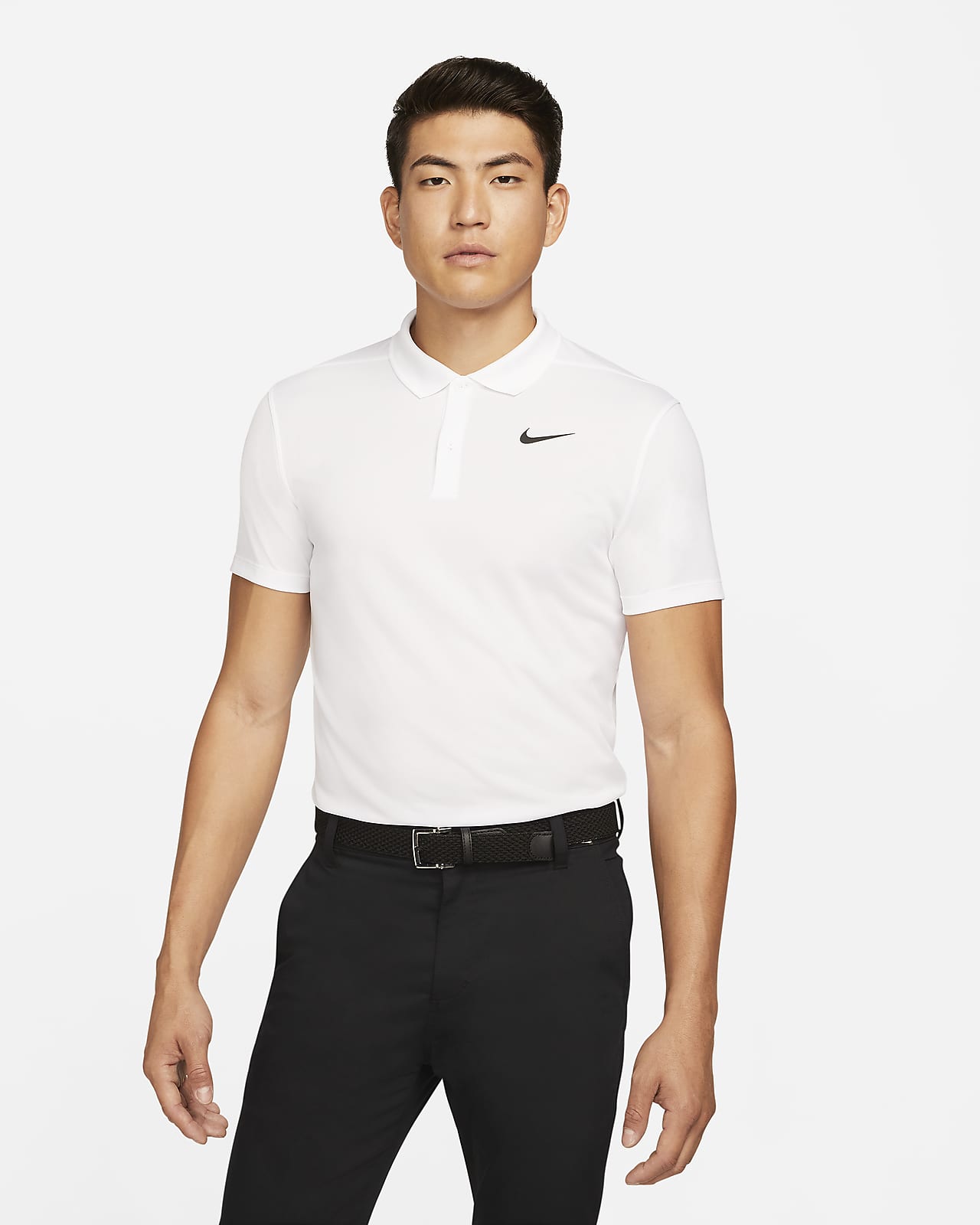 nike polo athletic fit