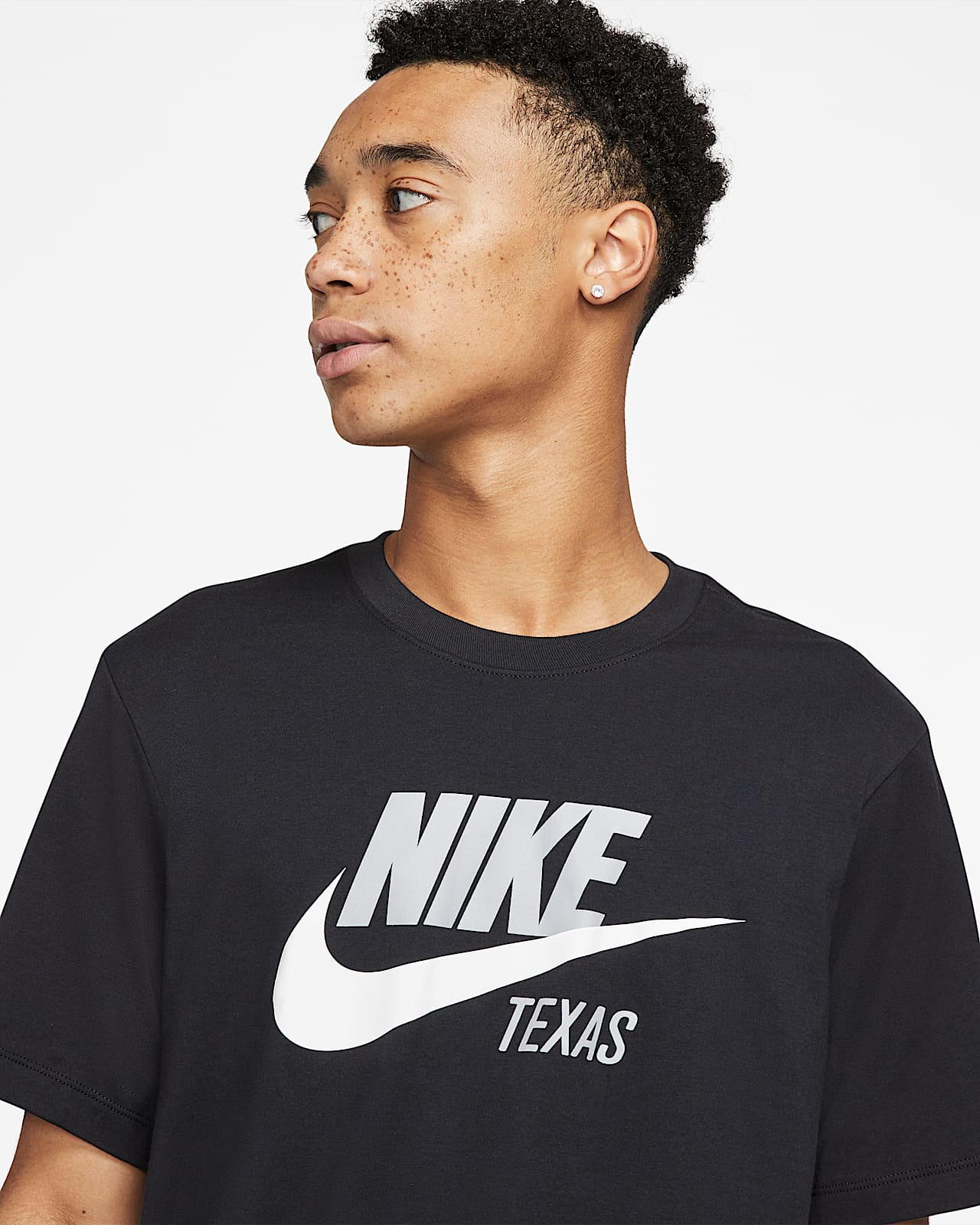 nike black shirt mens