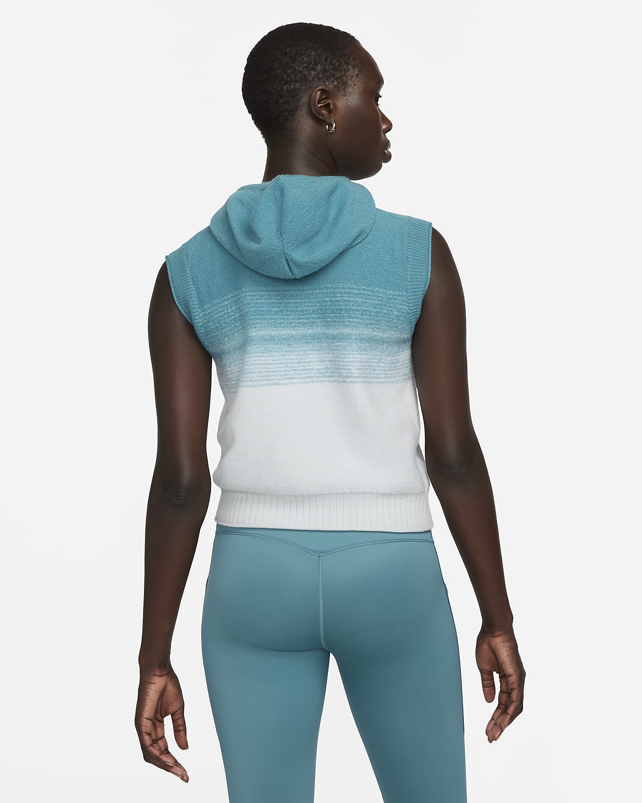 Nike sleeveless running hoodie online