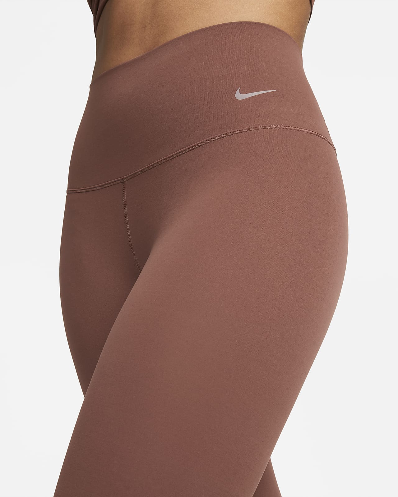 Nike Zenvy (M) Women's Gentle-Support High-Waisted 7/8 Leggings with  Pockets (Maternity). Nike BG