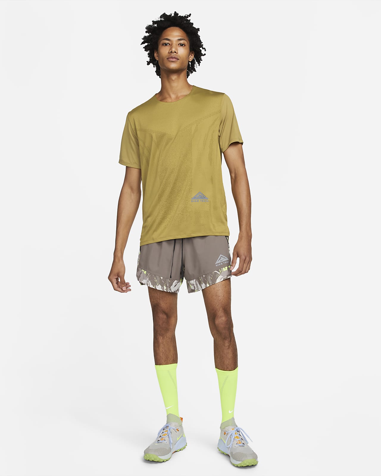 Introducir Extra violento Nike Dri-FIT Rise 365 Camiseta de manga corta de trail running - Hombre.  Nike ES