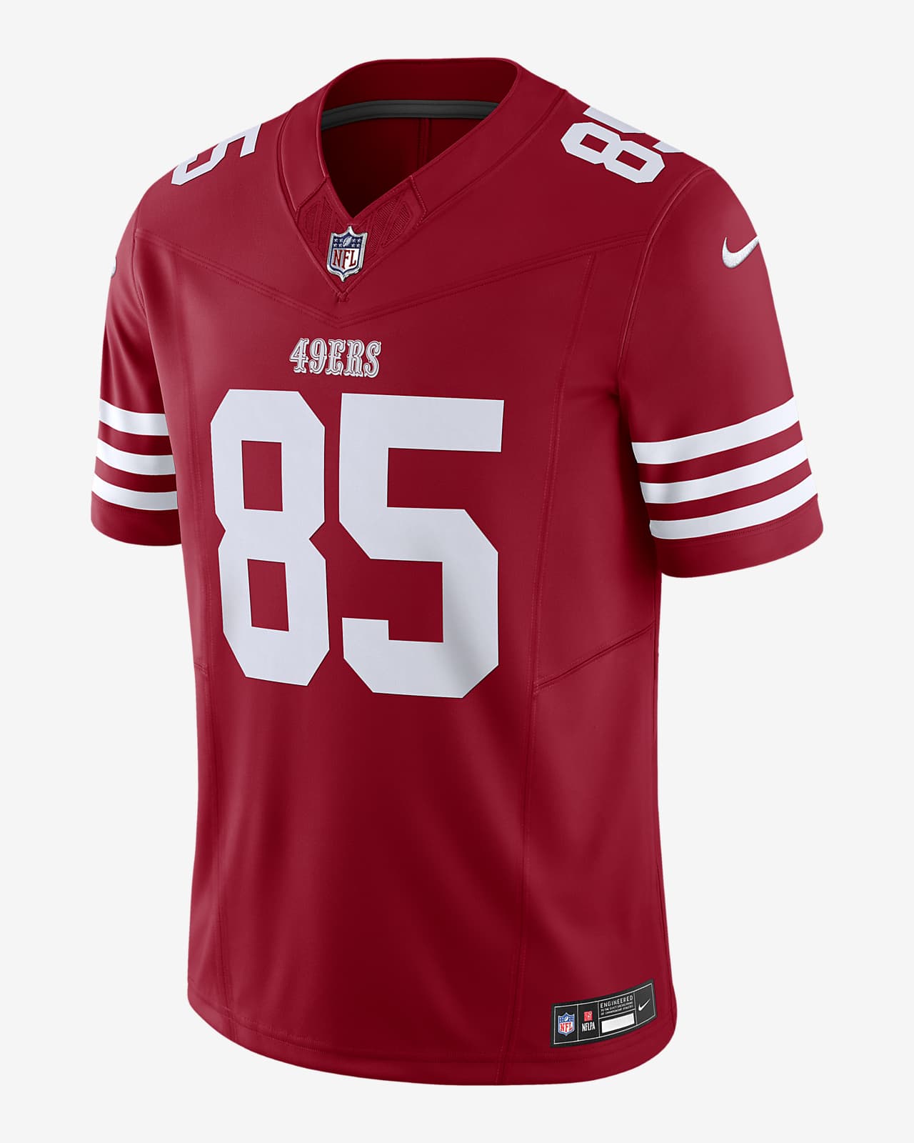 George Kittle San Francisco 49ers Nike Men's Dri-Fit NFL Limited Football Jersey in White, Size: 3XL | 31NMSFLC73F-UZ0