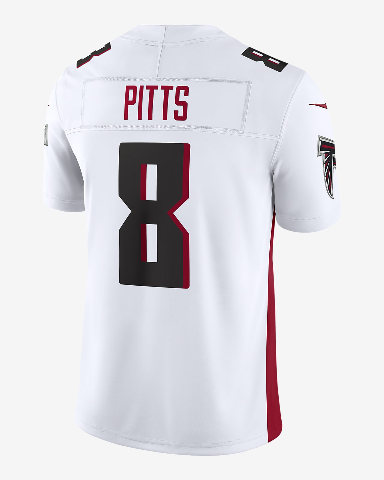 Men's Nike Kyle Pitts White Atlanta Falcons Vapor F.U.S.E. Limited Jersey Size: Small
