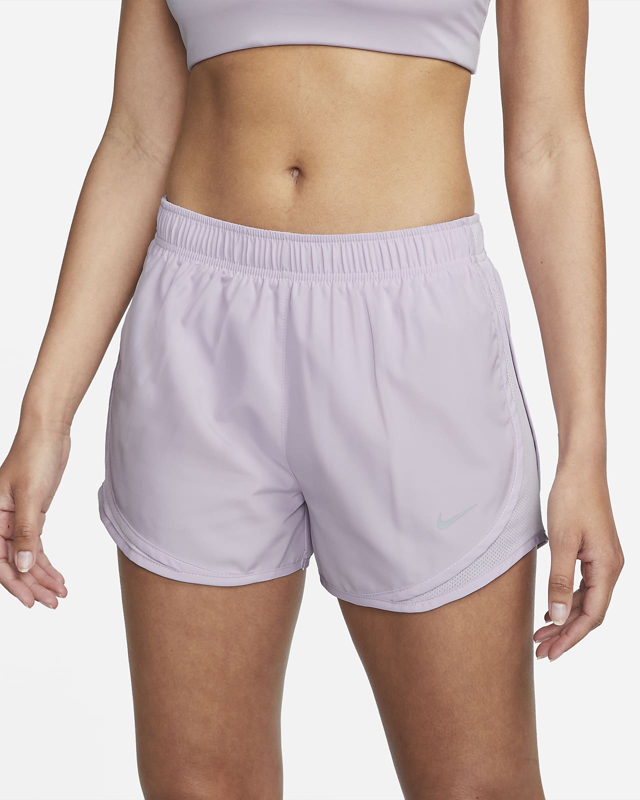 neon pink nike tempo shorts