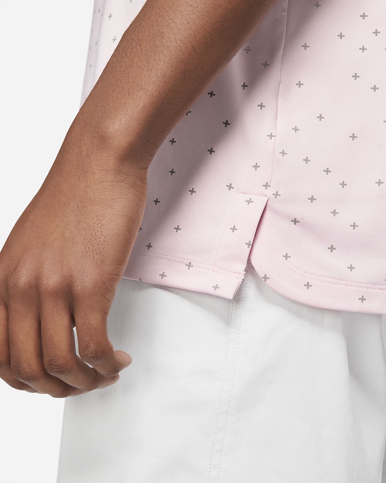 nike printed golf polo