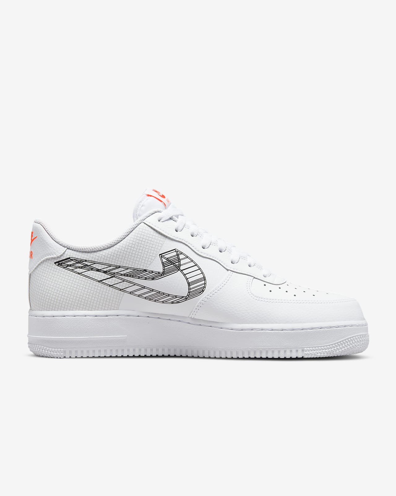 nike air force 1 07 nere uomo