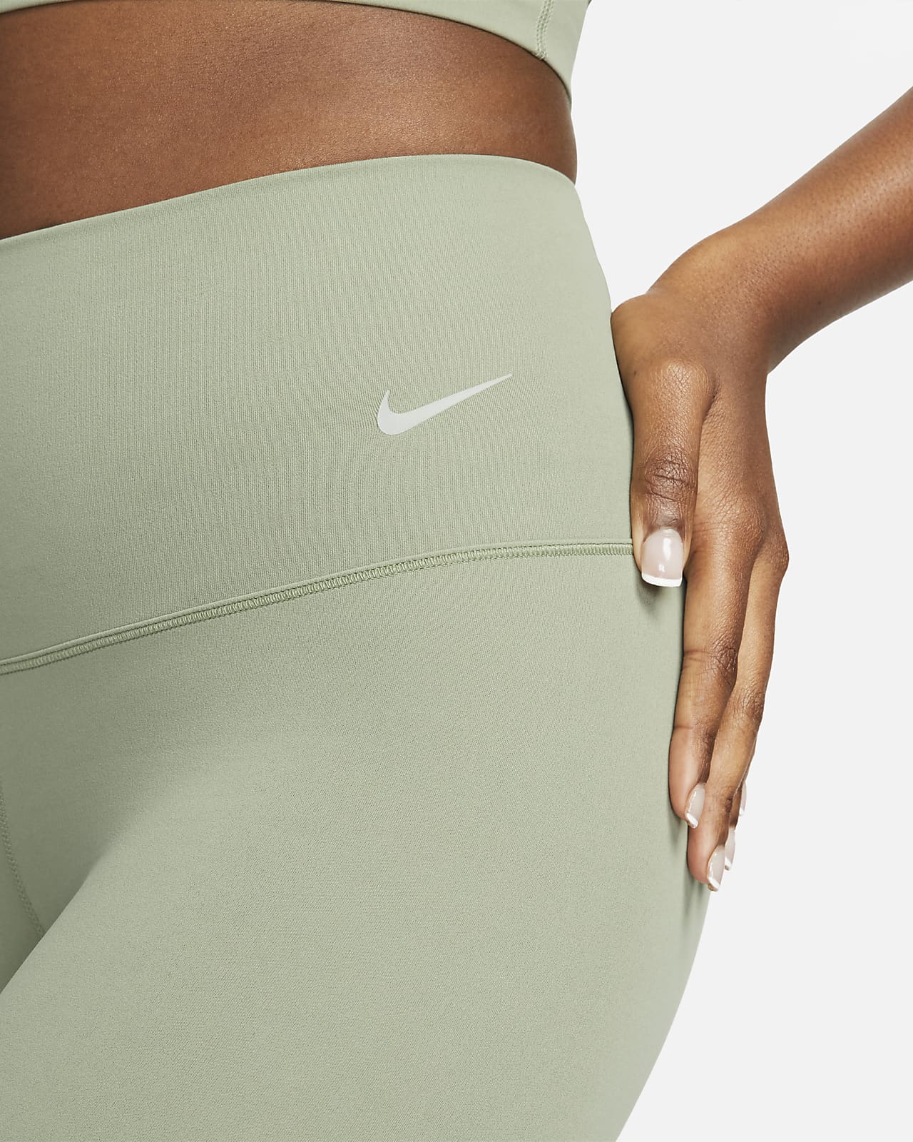 Nike Women's Go Firm-support High-waisted Cropped Leggings With