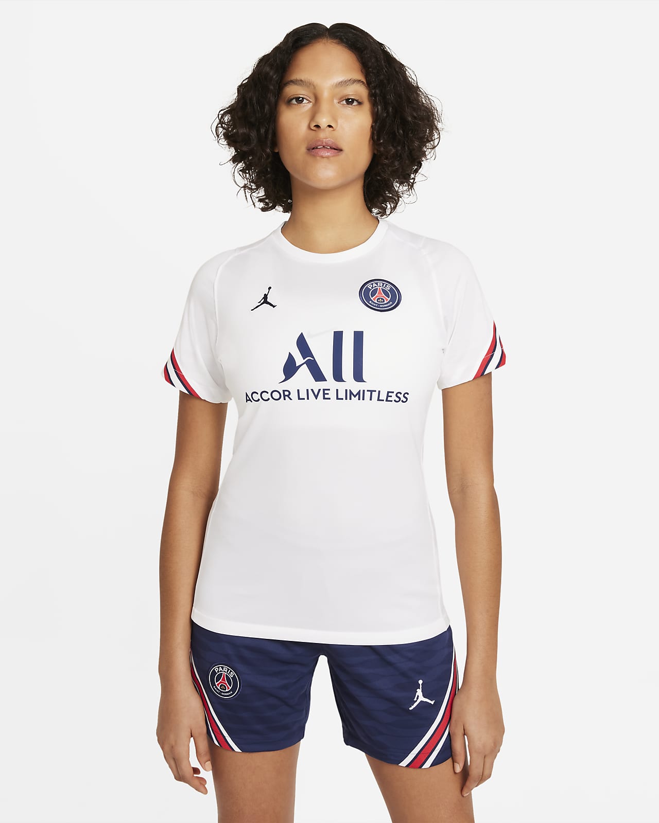 Paris Saint-Germain Strike Women's Short-Sleeve Soccer Top. Nike.com