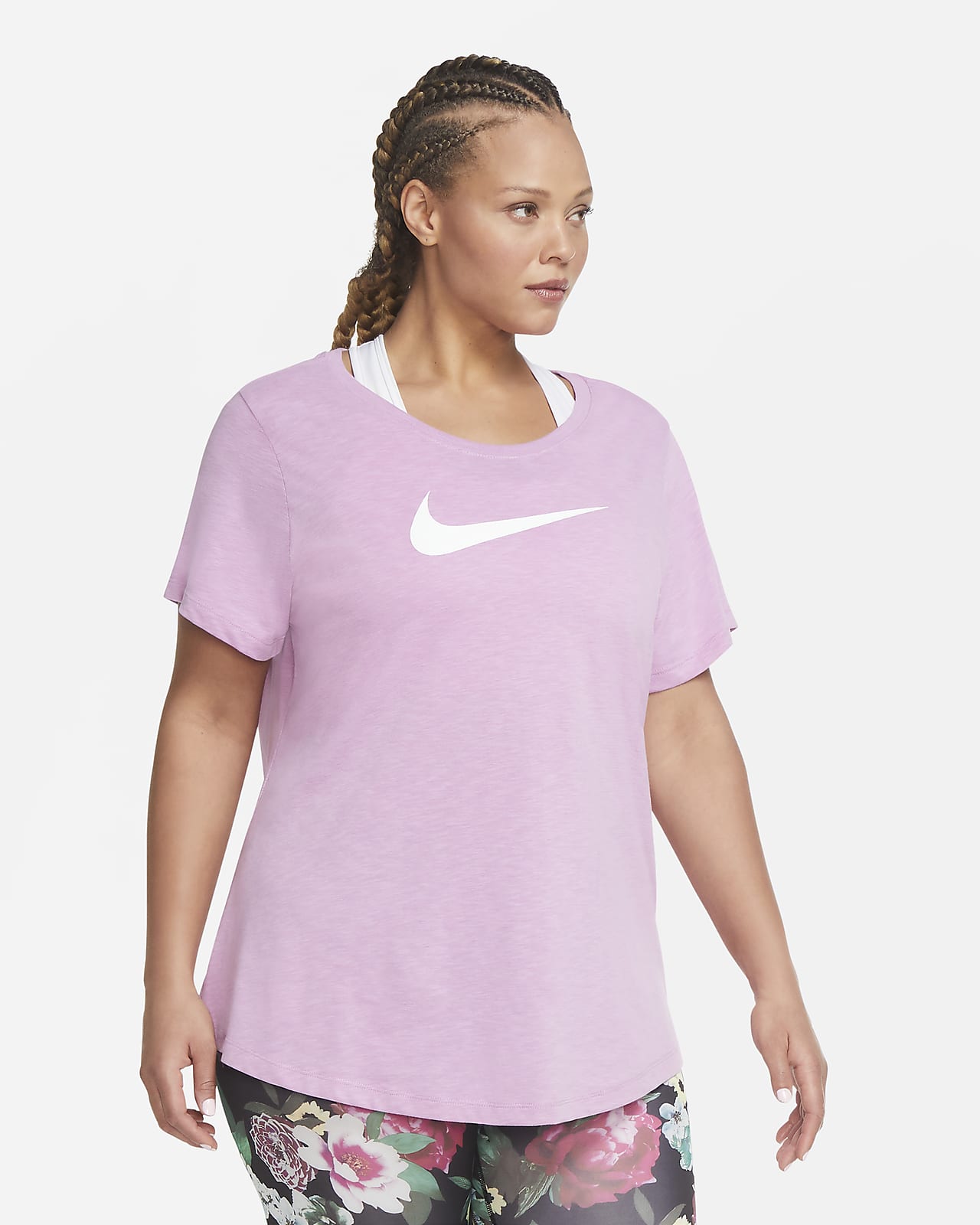 nike dri fit shirts women's plus size