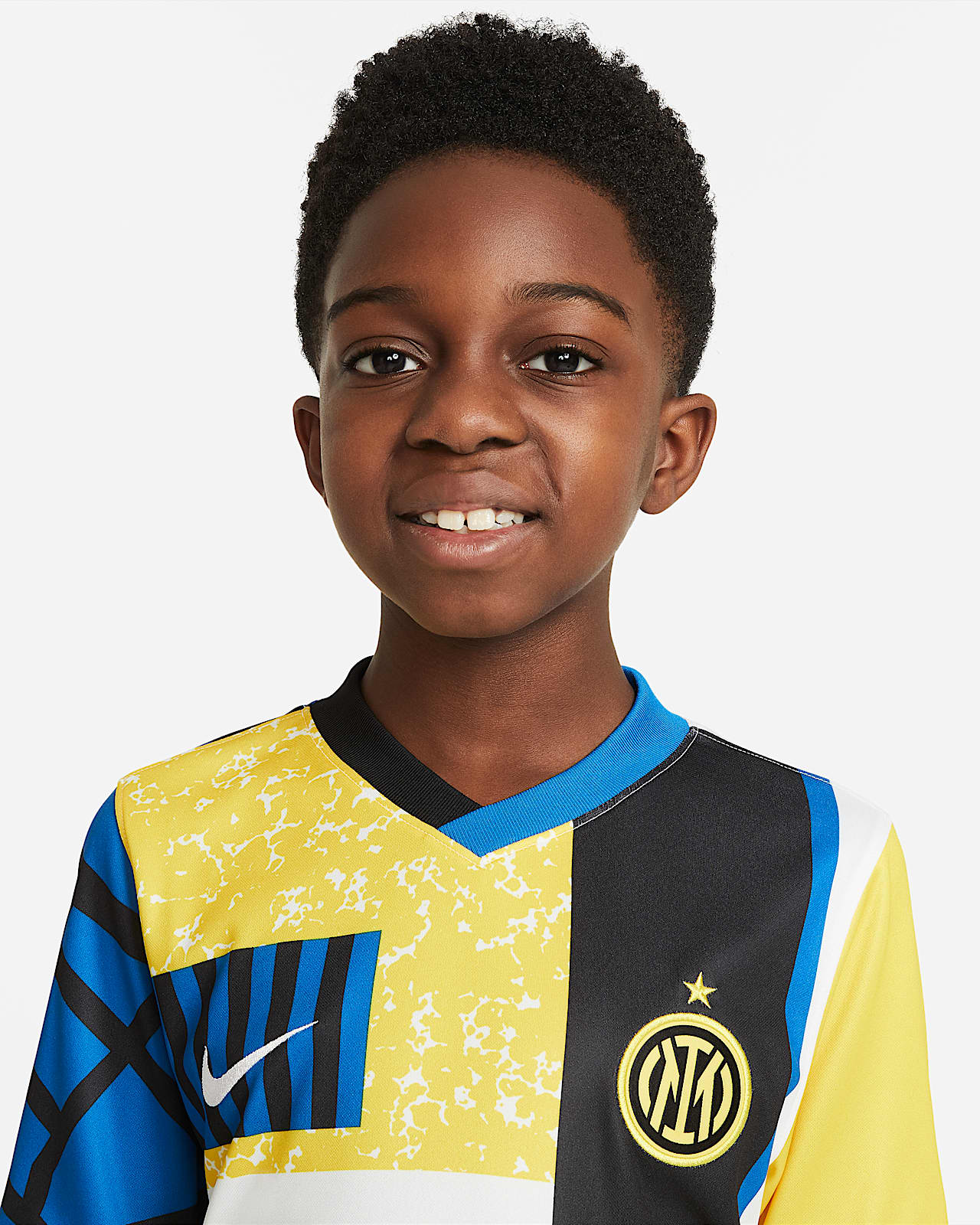 Maglia da calcio Nike Dri-FIT Inter 2021/22 Stadium per ragazzi - Fourth.  Nike IT