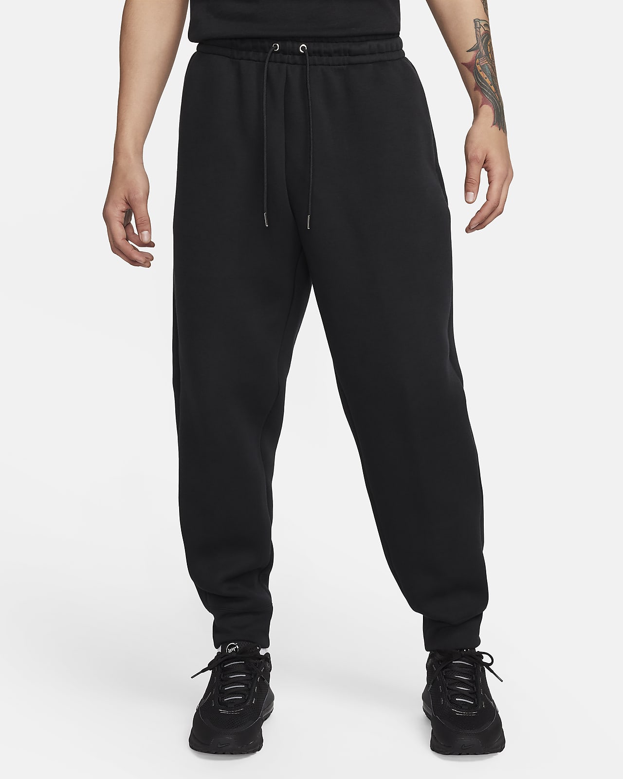 NEW Nike Tech Fleece Pants GIRLS SIZE 6X Sportswear BLACK WHITE 6