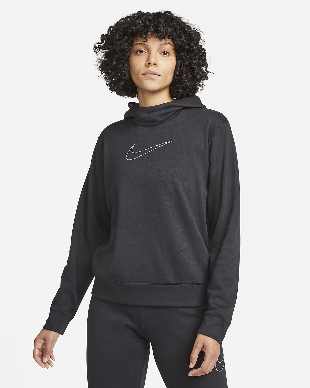 nike womens funnel neck sweatshirt